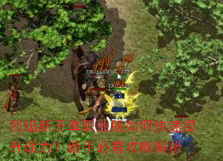 烈焰新开单职业服如何快速提升战力?新手必看攻略解析 烈焰新开单职业服如何快速提升战力?新手必看攻略解析