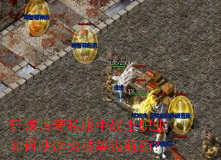 轩辕传奇私服中战士职业如何快速突破等级瓶颈? 轩辕传奇私服中战士职业如何快速突破等级瓶颈?