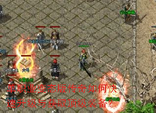 单职业变态版传奇如何快速升级与获取顶级装备? 单职业变态版传奇如何快速升级与获取顶级装备?