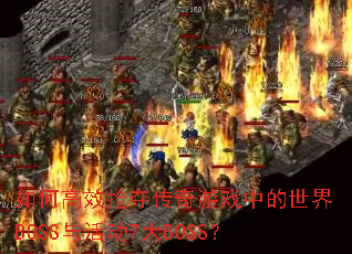 ��θ�Ч���ᴫ����Ϸ�е�����BOSS��7��BOSS��