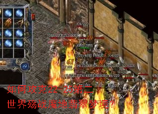 ��ι���22-25�ڶ�������սħ������ξ���