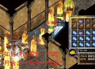 如何快速提升1.95皓月合击传奇角色等级? 如何快速提升1.95皓月合击传奇角色等级?