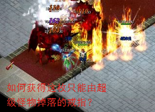 如何获得这枚只能由超级怪物掉落的戒指? 如何获得这枚只能由超级怪物掉落的戒指?