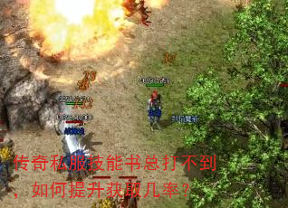 传奇私服技能书总打不到,如何提升获取几率? 传奇私服技能书总打不到,如何提升获取几率?