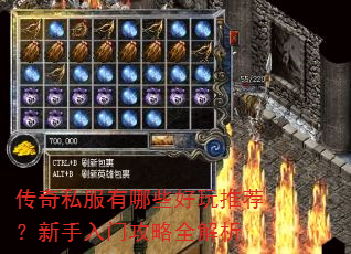 传奇私服有哪些好玩推荐?新手入门攻略全解析 传奇私服有哪些好玩推荐?新手入门攻略全解析