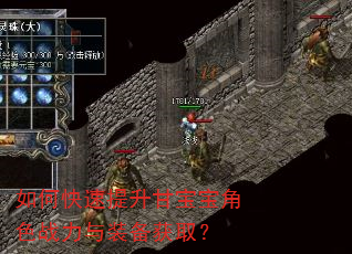 如何快速提升甘宝宝角色战力与装备获取? 如何快速提升甘宝宝角色战力与装备获取?