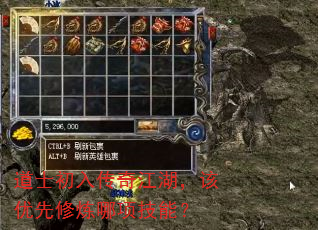 道士初入传奇江湖,该优先修炼哪项技能? 道士初入传奇江湖,该优先修炼哪项技能?