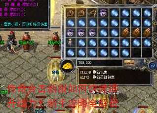 传奇合击新服如何快速提升战力?新手攻略全解析 传奇合击新服如何快速提升战力?新手攻略全解析