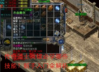传奇道士英雄必学哪些技能?新手入门全解析 传奇道士英雄必学哪些技能?新手入门全解析