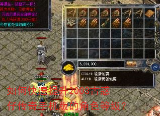 如何快速提升2003古惑仔传奇手机版的角色等级? 如何快速提升2003古惑仔传奇手机版的角色等级?