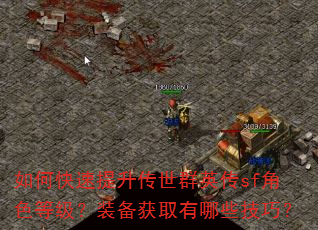 如何快速提升传世群英传sf角色等级?装备获取有哪些技巧? 如何快速提升传世群英传sf角色等级?装备获取有哪些技巧?