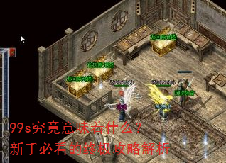 99s究竟意味着什么?新手必看的终极攻略解析 99s究竟意味着什么?新手必看的终极攻略解析