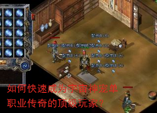 如何快速成为宇宙神宠单职业传奇的顶级玩家? 如何快速成为宇宙神宠单职业传奇的顶级玩家?